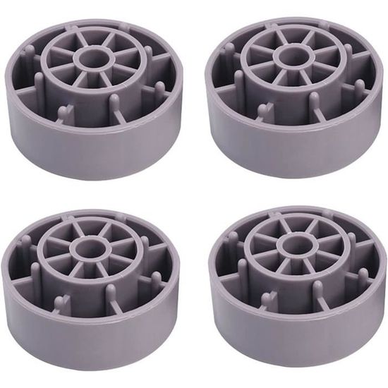Lot De 4 Patins Anti-vibration Silicone Pour Machine à Laver - Réduit Bruit Et Vibrations, Universel