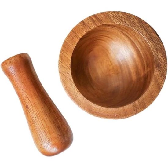 PILON AIL PILON En Bois En Bois Pilon Épices Pilon Ail Pounder Bois EUR 11,95 - FR