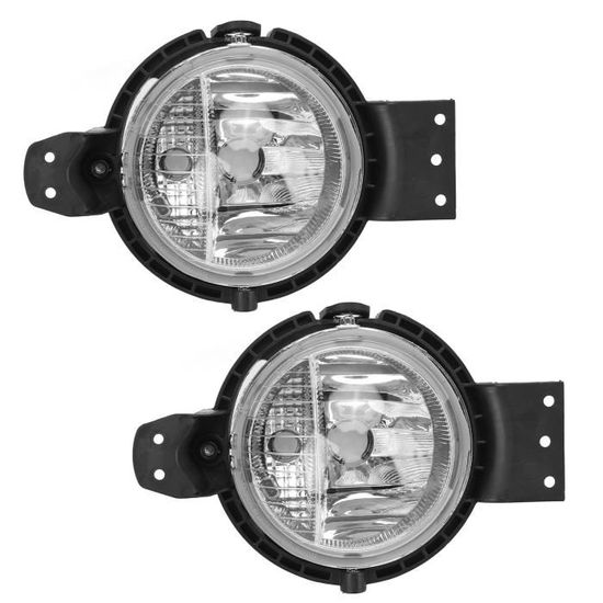 Kit De Réparation Support Phare Audi A5 8T – 4 Pièces, Gauche + Droite, Référence CLW-00734/735, Noir