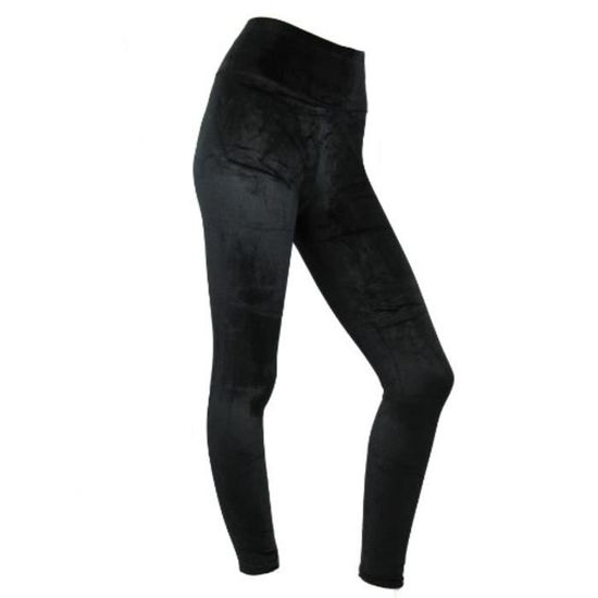 Legging Polaire Femme – Taille Haute, Thermique – Doublure Polaire – Pour Sport Et Quotidien En Hiver