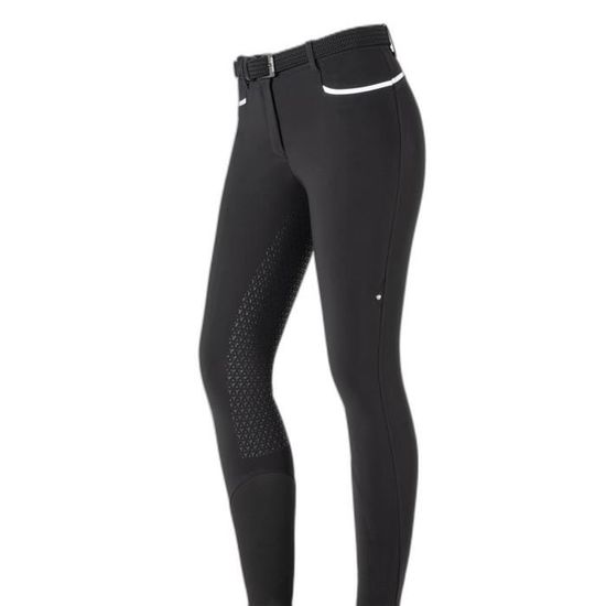 Pantalon D'Équitation Femme Taille Haute - Legging Silicone Avec Poches Téléphone, Confortable Et Élégant Pour Cyclisme & Sports