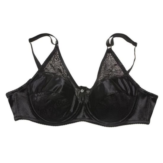 Soutien-Gorge à Poches Dentelle Mastectomie - Soutien-Gorge Prothèse Silicone Crossdresser Faux Seins - Confort Et Maintien Naturel 34A à 42C