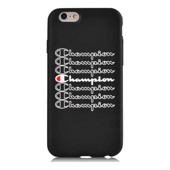 Coque Silicone Noire Pour IPhone 6 Et 6s - Anti-choc, Finition Mat, Fabriquée En France