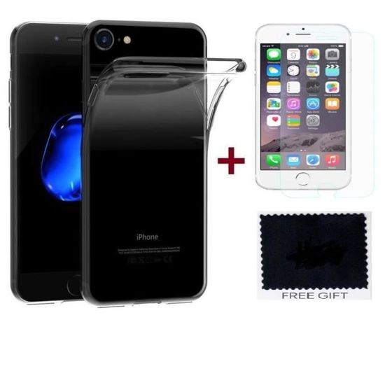 Protection écran + Protection Arrière Verre Trempé Pour IPhone 8 - Neuf, Marque NOVAGO