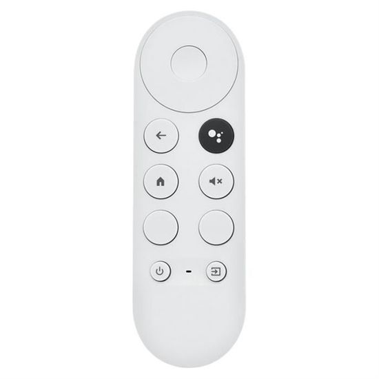 Télécommande Bluetooth Vocale Pour Chromecast Google TV - Remplacement Compatible G9N9N, Netflix, YouTube