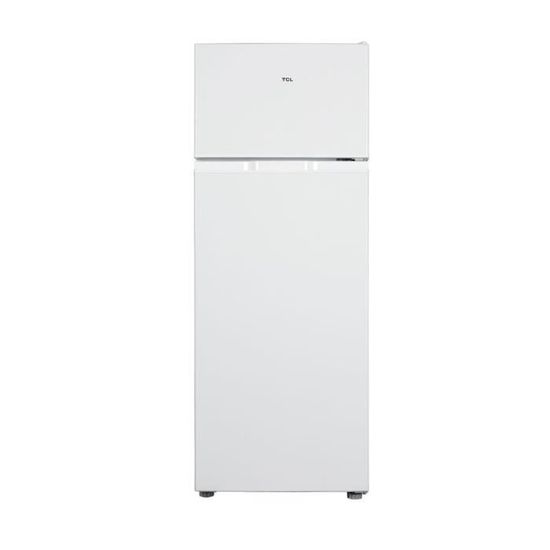 Tcl Réfrigérateur combiné 55cm 207l blanc - rf207twe0