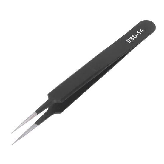 9 Pièces Pince de Precision, Anti-statique Pince Brucelle ESD de 9 Pièces Pince de Precision, Anti-statique Pince Brucelle ESD de