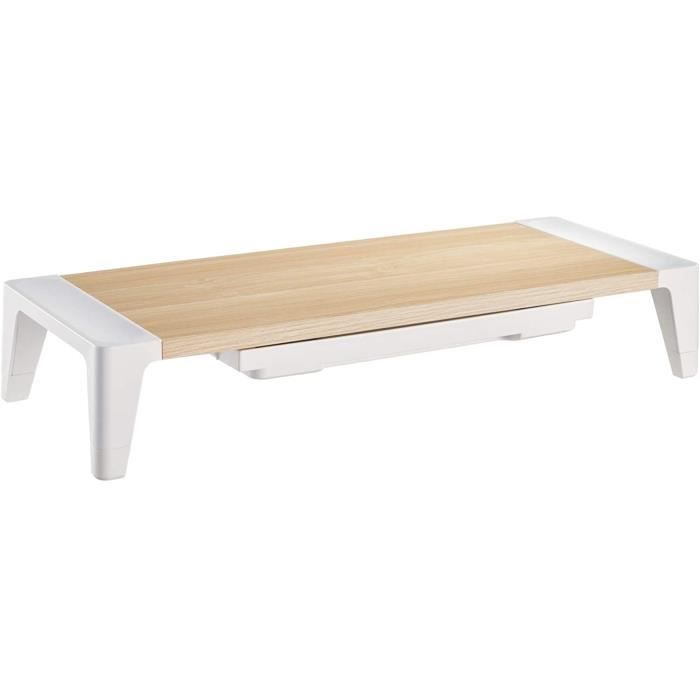 2 Réhausseur d'écran en Métal Support d'Ordinateur Moniteurs,TV,PC ...