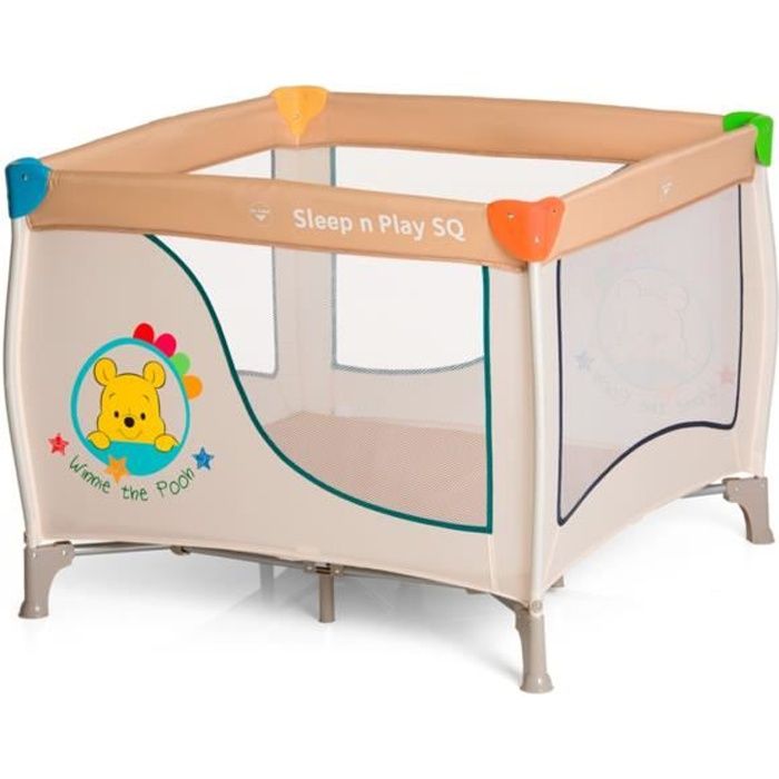 Winnie L Ourson Lit Parc Sleep And Play Disney Baby Cdiscount Puericulture Eveil Bebe