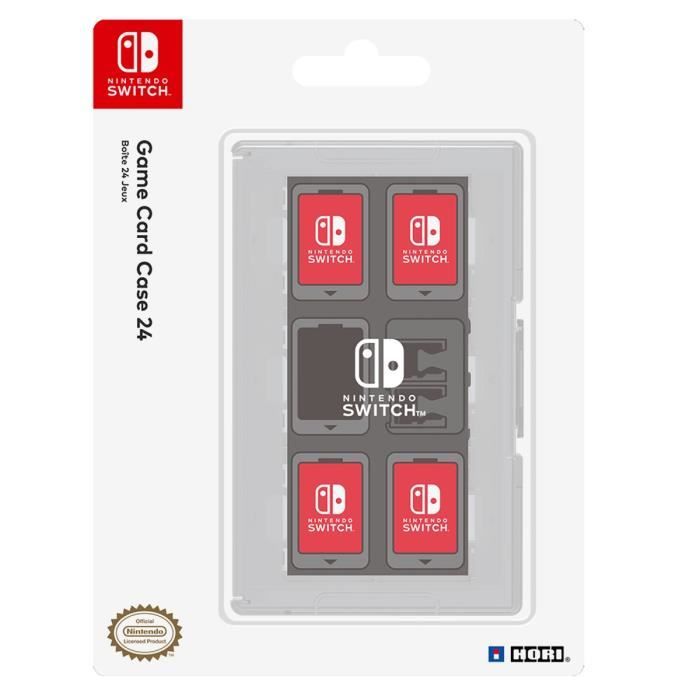 Boîtier transparent Hori pour 24 jeux Switch - Cdiscount Informatique