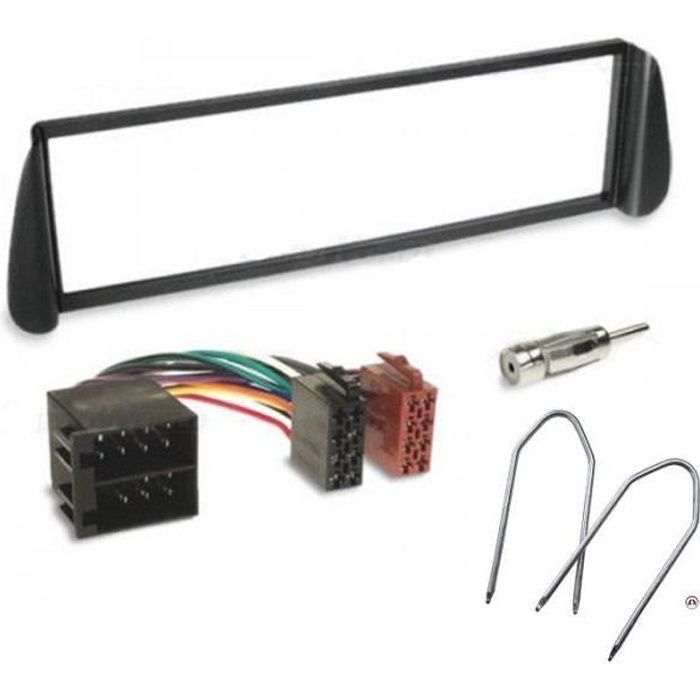 Kit Adaptateur Autoradio 1DIN noir Citroen Xsara/ Picasso ap99 + ISO + FM + Cles - KITFAC110