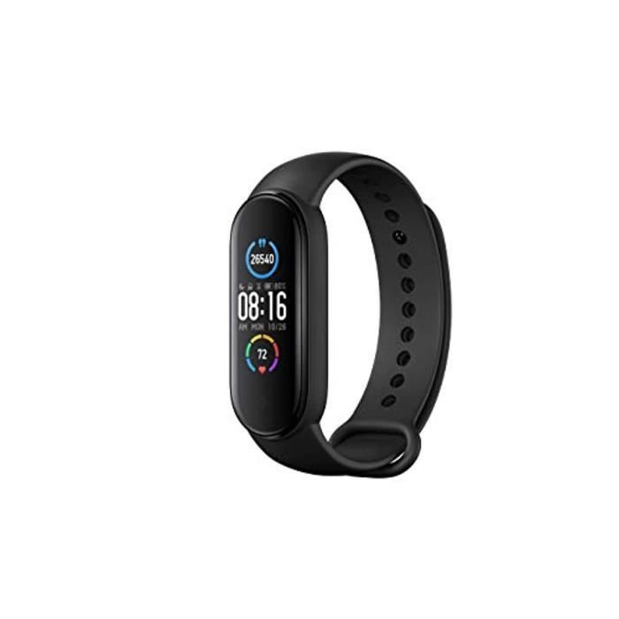 Xiaomi Band 5 Smart Fitness Bracelet Cardiofréquence mètre, Bracelet étanche de Sport, 2020 Dernier écran Bluetooth 5.0 Couleur AMOL