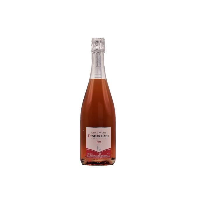 CHAMPAGNE BRUT ROSE 75cl Maison DENEUFCHATEL