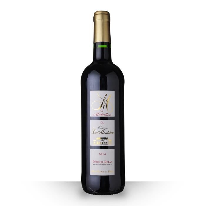 Château la Moulière Médaillon 2014 Rouge 75cl AOC Côtes de Duras - Vin Rouge