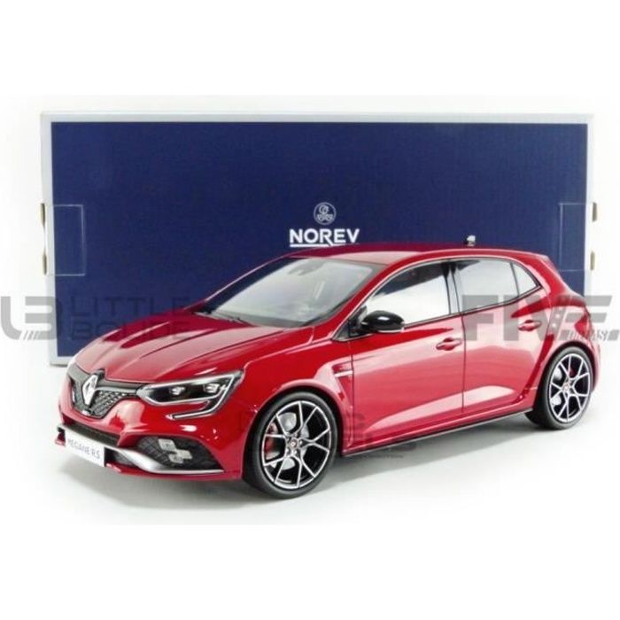 Voiture Miniature de Collection - NOREV 1/18 - RENAULT Megane IV RS Trophy - 2019 - Red - 185223