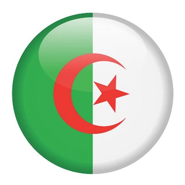Super FabriqueStickers rétro réfléchissant aux couleurs du drapeaux Algériens, un stickers qui rendra votre casque unique
