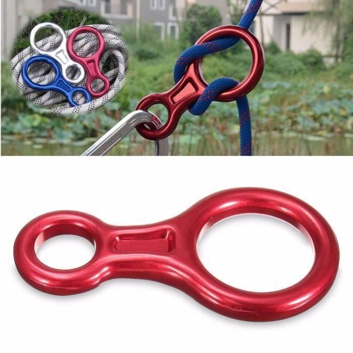 Figure 8 Descendeur Escalade Alpinisme Alpiniste Corde Sauvetage 35KN