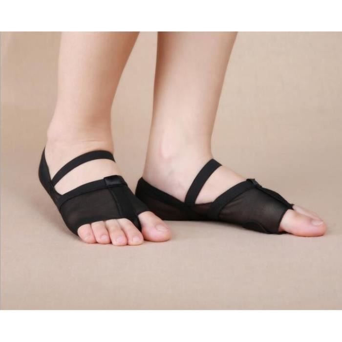 Accessoires Fitness - Musculation,Danse du ventre Chaussures D'exercice Femmes Yoga Chaussettes antidérapantes - Type black-M