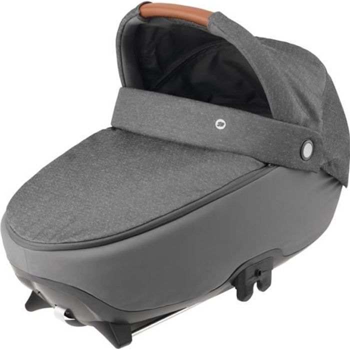 Nacelle Sécuritaire BEBE CONFORT Jade, Groupe 0, Isofix, i-Size, avec réducteur, Sparkling Grey