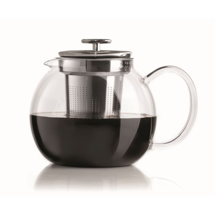 BIALETTI Théière à Piston GLASS TEAPRESS 1 L