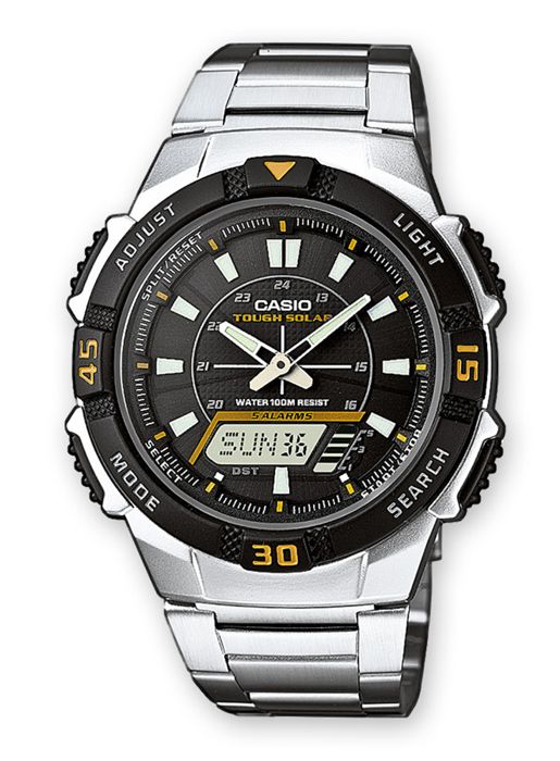 CASIO - Montre en acier inoxydable - BASIC - Gris