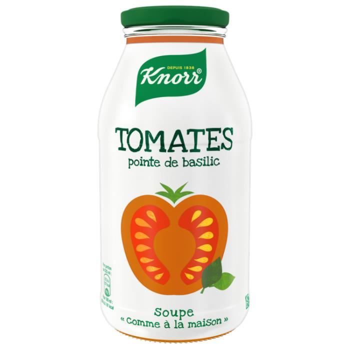 Soupe tomates pointe de basilic 45 cl Knorr
