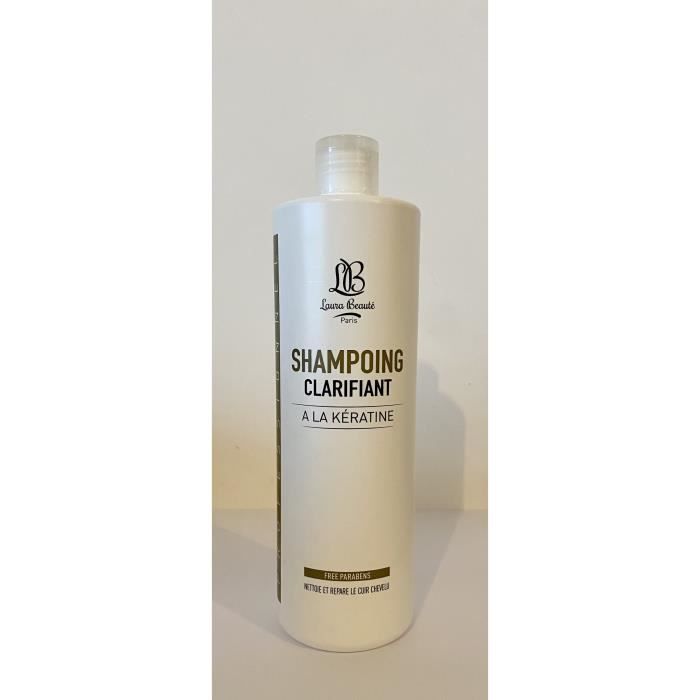 Shampoing clarifiant à la Kératine