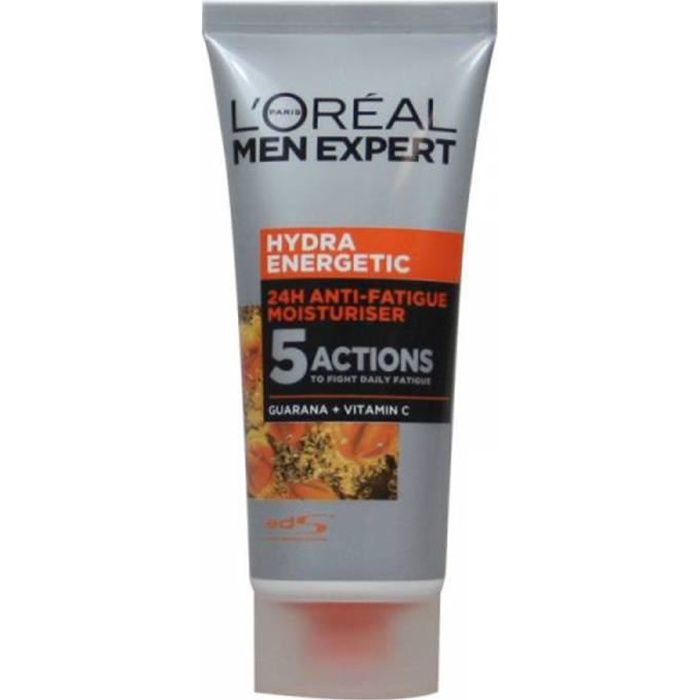 L'oréal Men Expert Hydra Energetic Anti-Fatigue - 5 actions - Guarana Vitamine