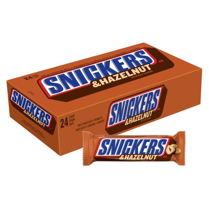 M&M'S Snickers Hazelnut - 40g x 24
