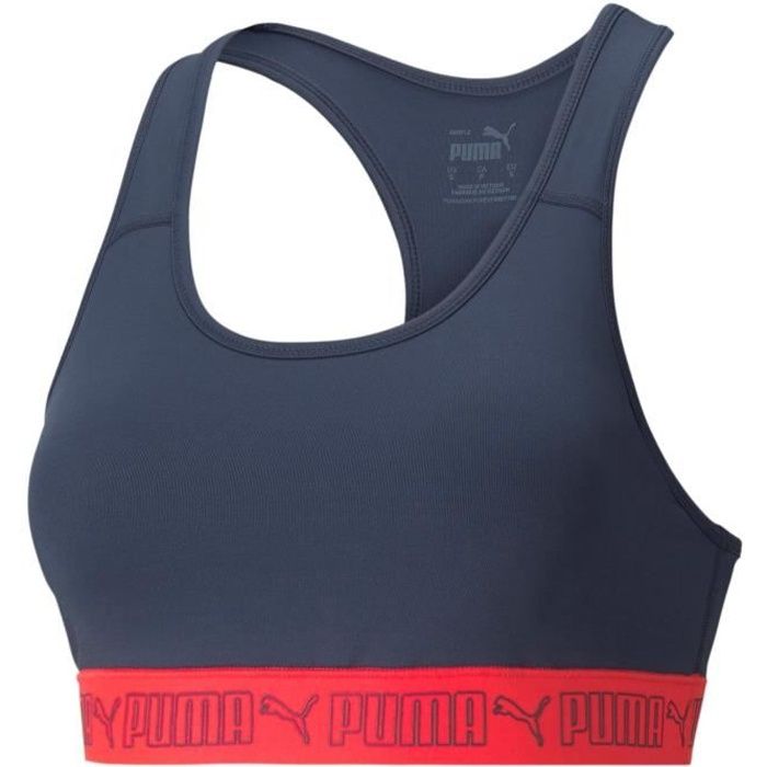 BRASSIERE FEMME PUMA W MID ELASC PAD BRA PM