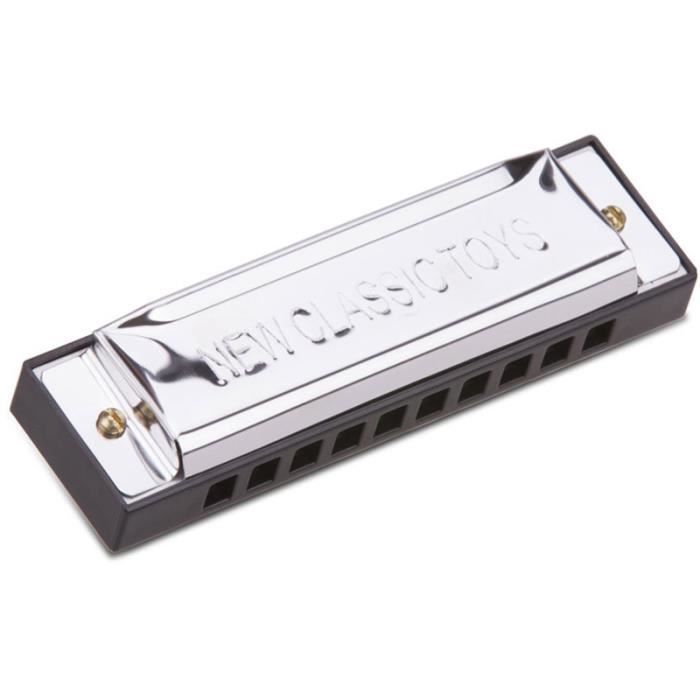 Harmonica 10 trous - Jeux premier âge - Jeux d'éveil - Jouets musicaux