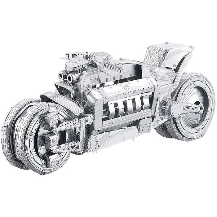 Maquette 3D en métal : Moto futuriste - 45 pièces