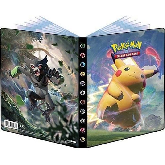 Cahier range-cartes Pokémon Epée & Bouclier 4 - 80c.
