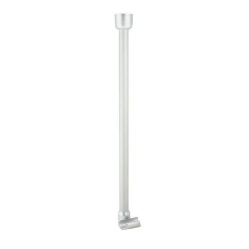 Ridder 596100-350 Support plafonnier pour barre de douche simple, d`angle et télescopique Anodisé - 4006956546230