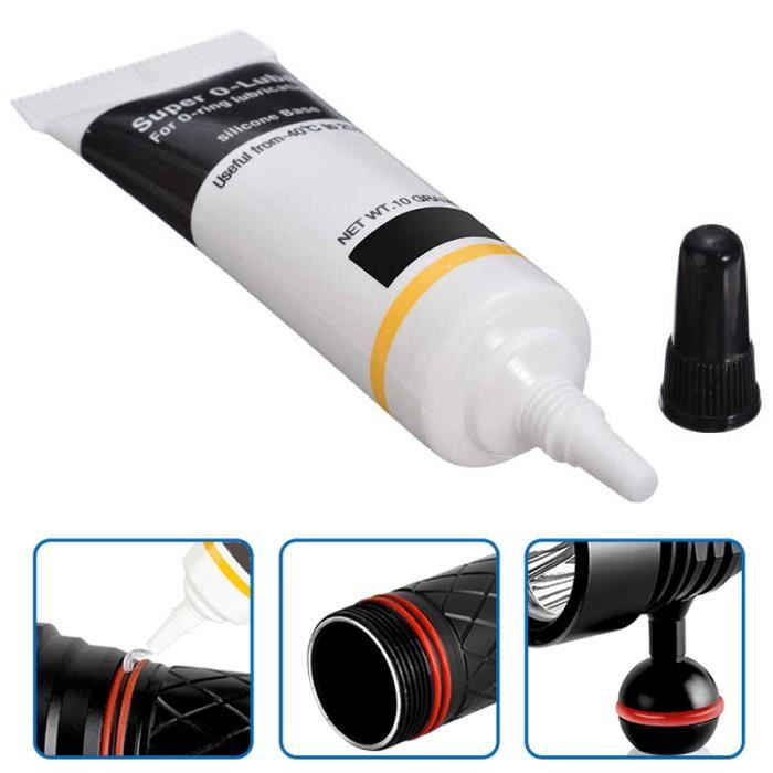 1 Pièces-Ensemble 10g Alimentaire Silicone Graisse Joint Torique Étanche Lubrifiant Lubrification