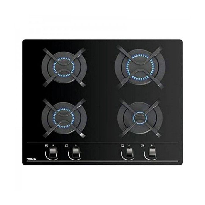 Plaque au gaz Teka GBC64000XB 60 cm Gaz naturel (4 Feux à gaz) 69,000000