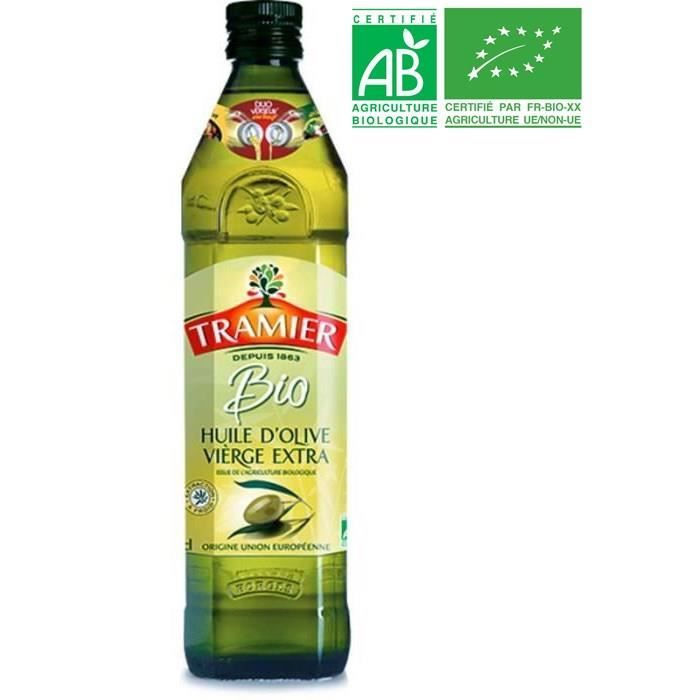 TRAMIER Huile d'Olive vierge extra Bio - 75 cl