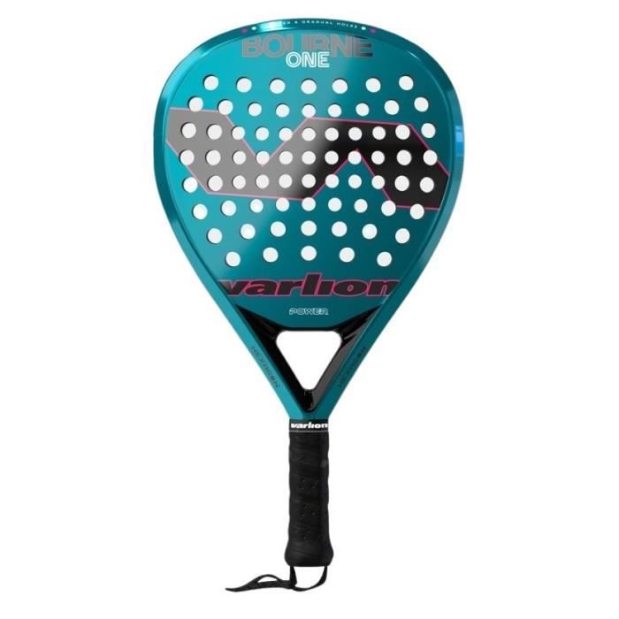 Raquette de padel Varlion Bourne One - bleu/noir/rose - TU