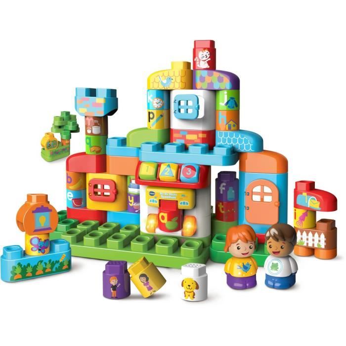 VTech Bla-Bla-Blocks Speelhuis - Interactief Constructiespeelgoed