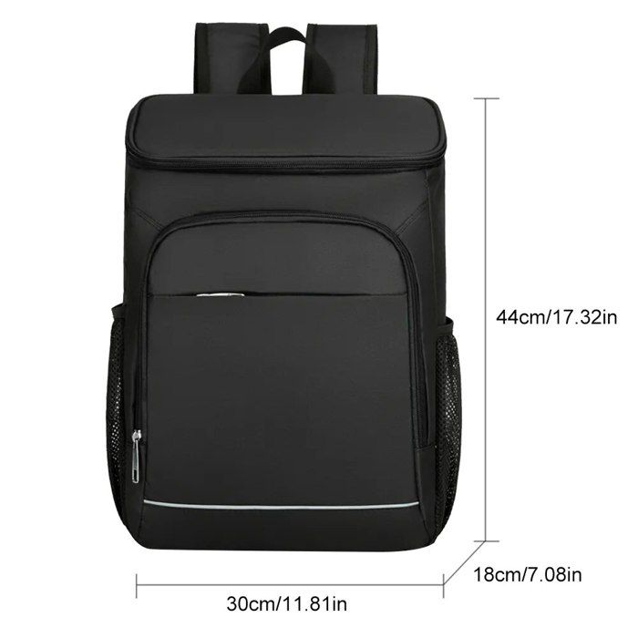 Sac Isotherme Pour Bière - Contient 8 Bouteilles Ou Canettes, Avec Séparateurs - Polyester Oxford 600D, Doublure PEVA - Pour Pique-nique, Plage, Barbecue - 4