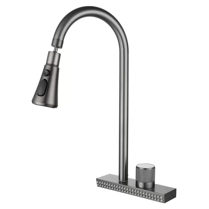 Robinet D'évier Cuisine Noir Robinet Cuisine Avec Ressort Spirale Haute