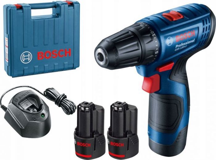 Visseuse devisseuse Bosch 06019G8000 Perceuse visseuse GSR 120 LI 12 V avec 2 batteries de 2 Ah - vue 2
