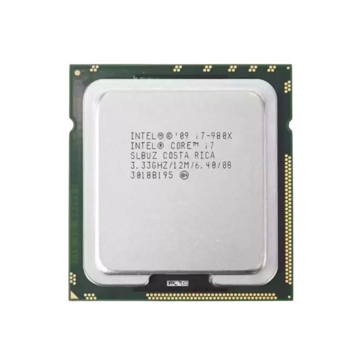 Core i7-980X CPU Socket LGA 1366 6 cœurs 12 threads 3.33 GHz 12 Mo cache L3 130W