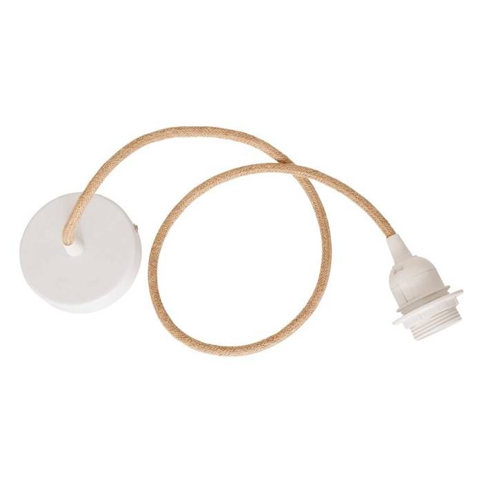 Cordon électrique Noe beige H100cm