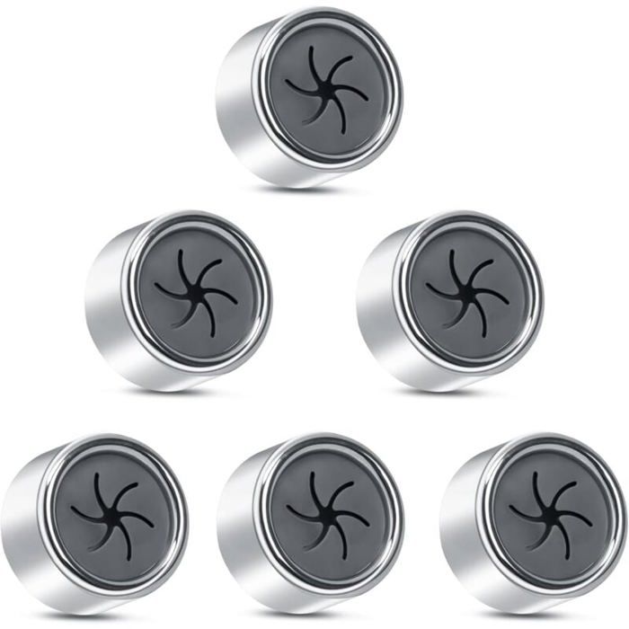 Porte Torchons - JIANGZHA - Lot de 6 - ABS - 4.2×4.2×2.3cm - Design Compact