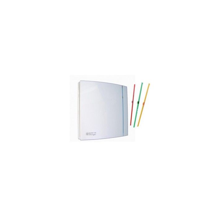Extracteur Dair Design Ultra-silencieux Hygro Silent 100 Chz - Unelvent