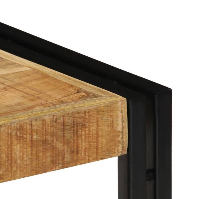 NEUF Armoire TV - Brun - Meuble TV - TABLE TV - 90x30x40 cm - Bois de manguier massif TT2805