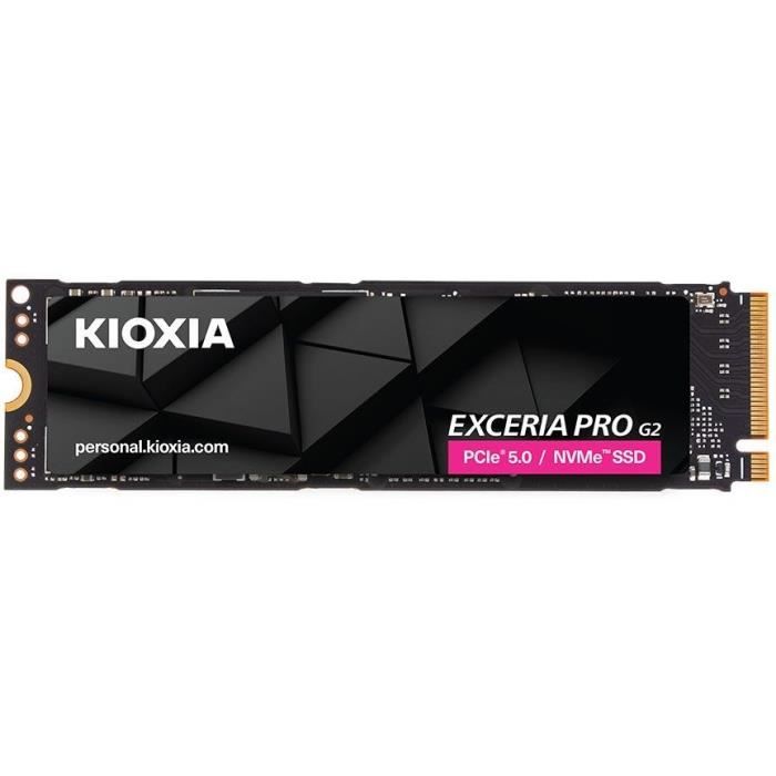 Kioxia Exceria PRO G2 1 Go .2 PCI Express 5.0 NVMe BiCS FLASH TLC - vue 9