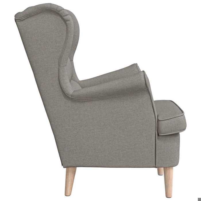 Fauteuil taupe 74x84x100 cm tissu_2 ans garantie_54492