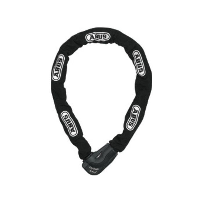 Antivol pour vélo ABUS City Chain X Plus 1060 - 110cm Noir - Adulte - Vélo sur route - Mixte